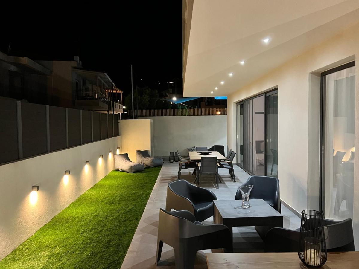 Luxury Villa Seven İskados Dış mekan fotoğraf